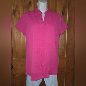 Fred David Fuchsia‎ Button-Down Shirt